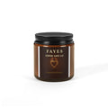 Amber Jar Soy Candle — Fayes Coffee Cafe Scented Candle (Multi-Size)