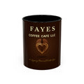 Fayes Coffee Cafe Accent Coffee Mug (11, 15oz)