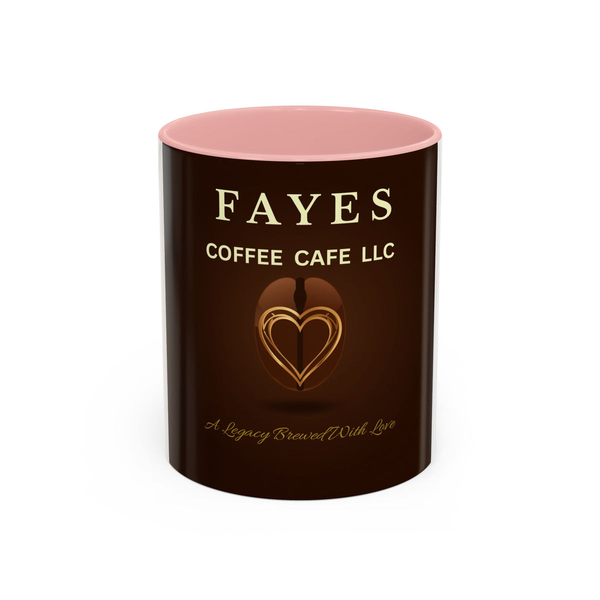 Fayes Coffee Cafe Accent Coffee Mug (11, 15oz)