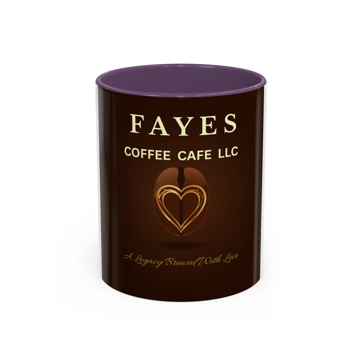 Fayes Coffee Cafe Accent Coffee Mug (11, 15oz)