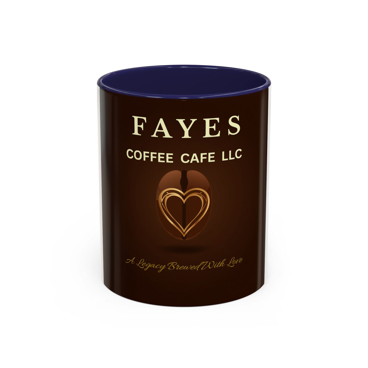 Fayes Coffee Cafe Accent Coffee Mug (11, 15oz)