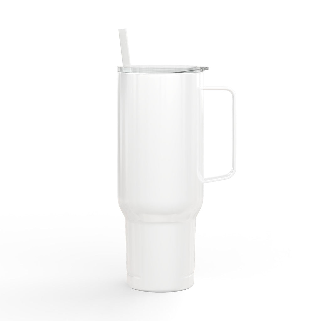 Engraved 40oz Insulated Tumbler with Lid — Personalized Coffee Travel Mug