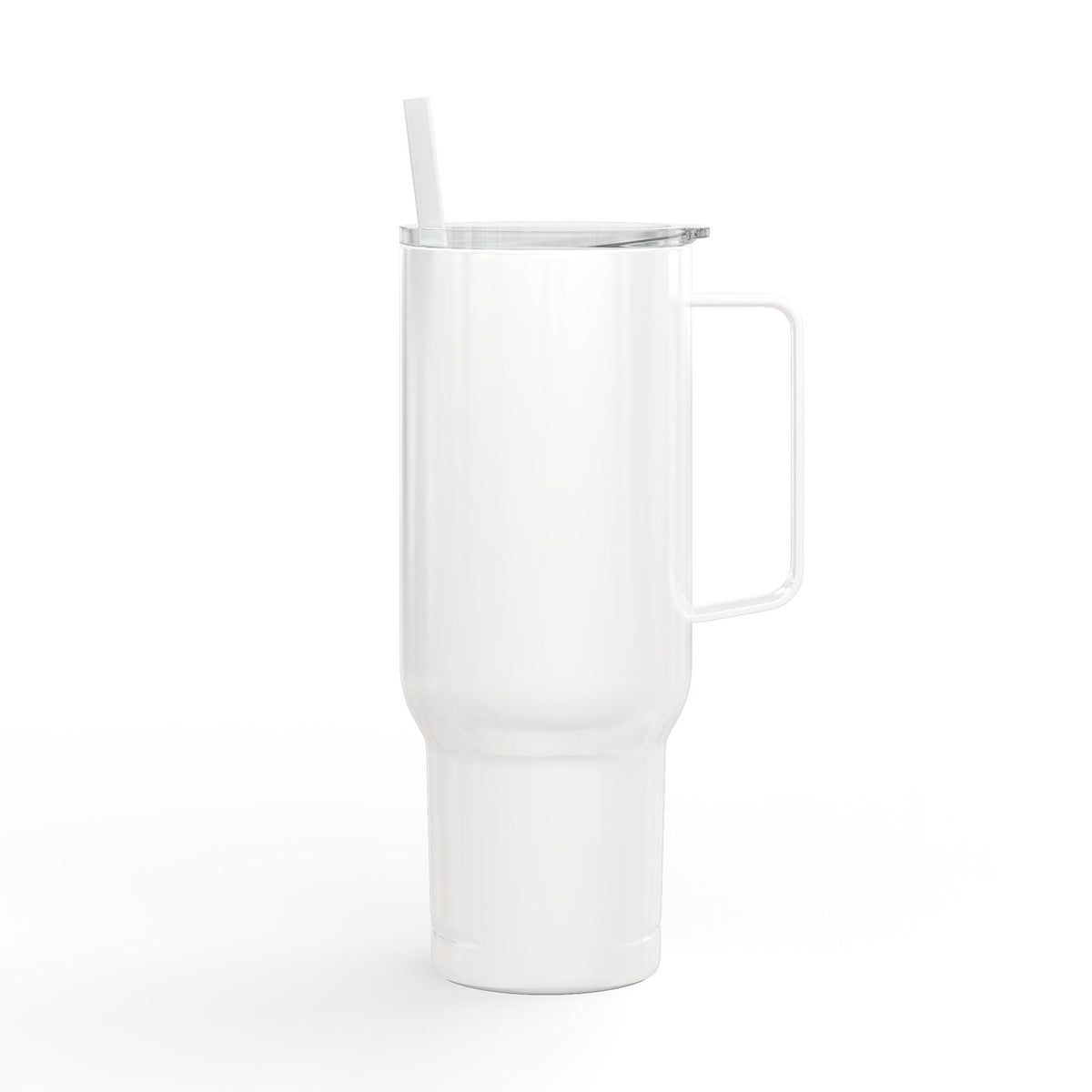 Engraved 40oz Insulated Tumbler with Lid — Personalized Coffee Travel Mug