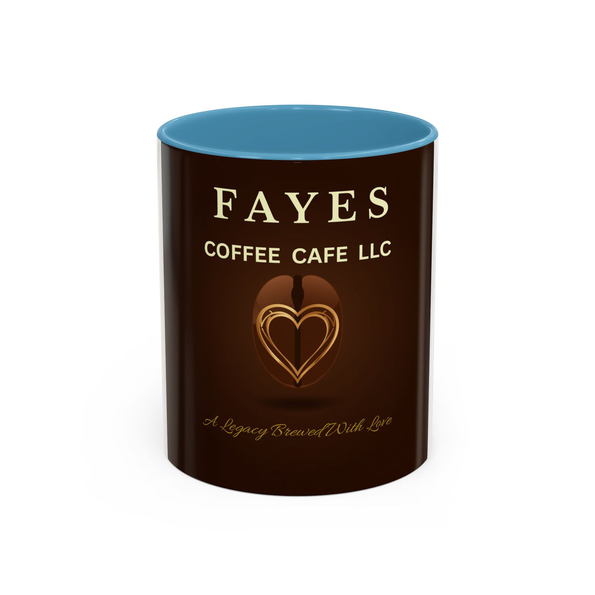 Fayes Coffee Cafe Accent Coffee Mug (11, 15oz)